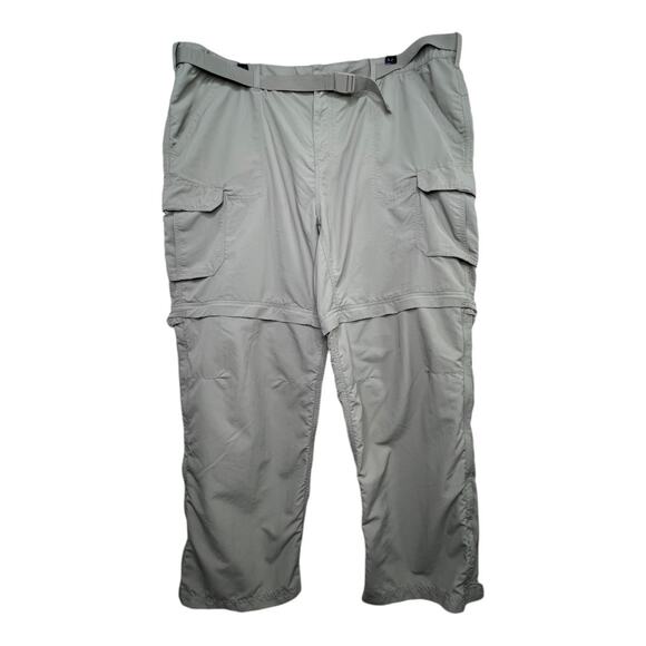 REI Sahara Khaki Cargo Convertible Pants Size 22W - Picture 1 of 9